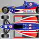 Illustration for article titled Right-Wing Website Wants This Anti-Hillary IndyCar Racer To Happen